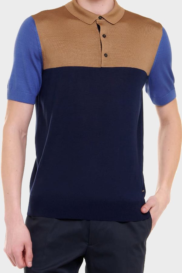 ΠΛΕΚΤΗ ΜΠΛΟΥΖΑ BOSS - 402 ΜΠΛΕ